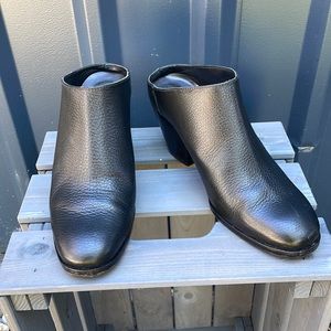 Rachel Comey Black Leather Mules // Size 8.5